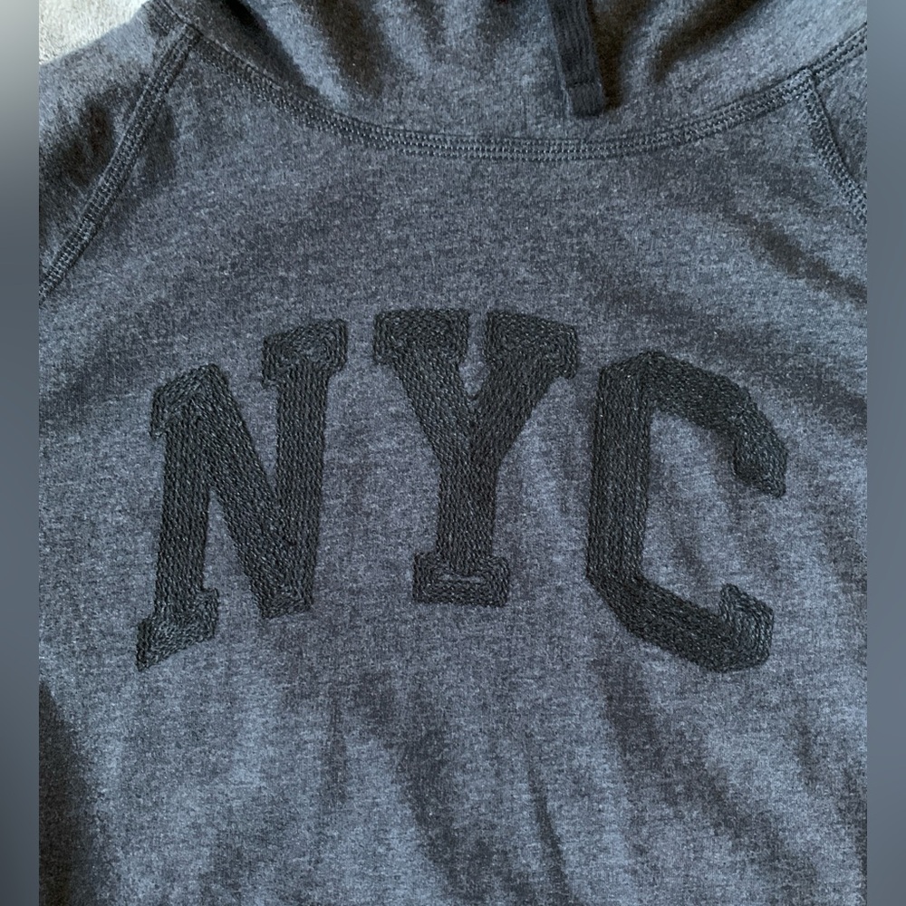 GAP Black NYC Graphic Cowl Neck - Picture 3 of 9